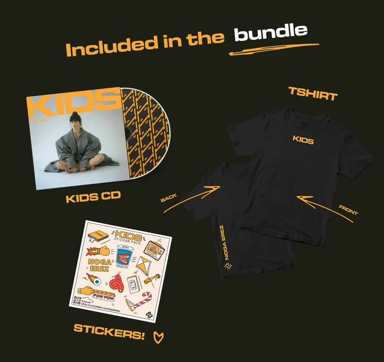 KIDS BUNDLE: CD + KIDS T-shirt (Limited)
