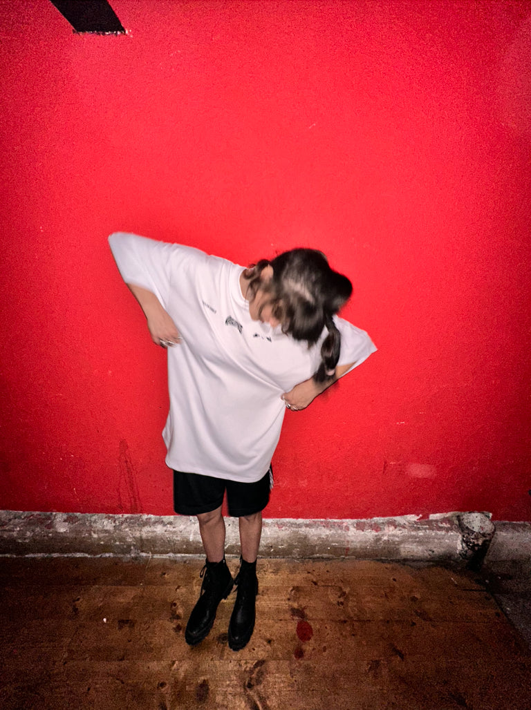 Vandalist Logo White Short Sleeve T-Shirt
