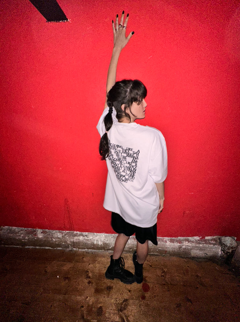 Vandalist Logo White Short Sleeve T-Shirt