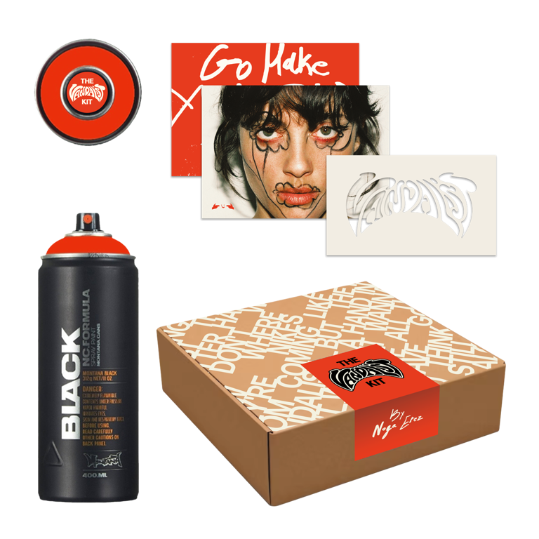 THE VANDALIST SPRAY PAINT + STENCIL KIT (LIMITED EDITION) - IL Customers Only!